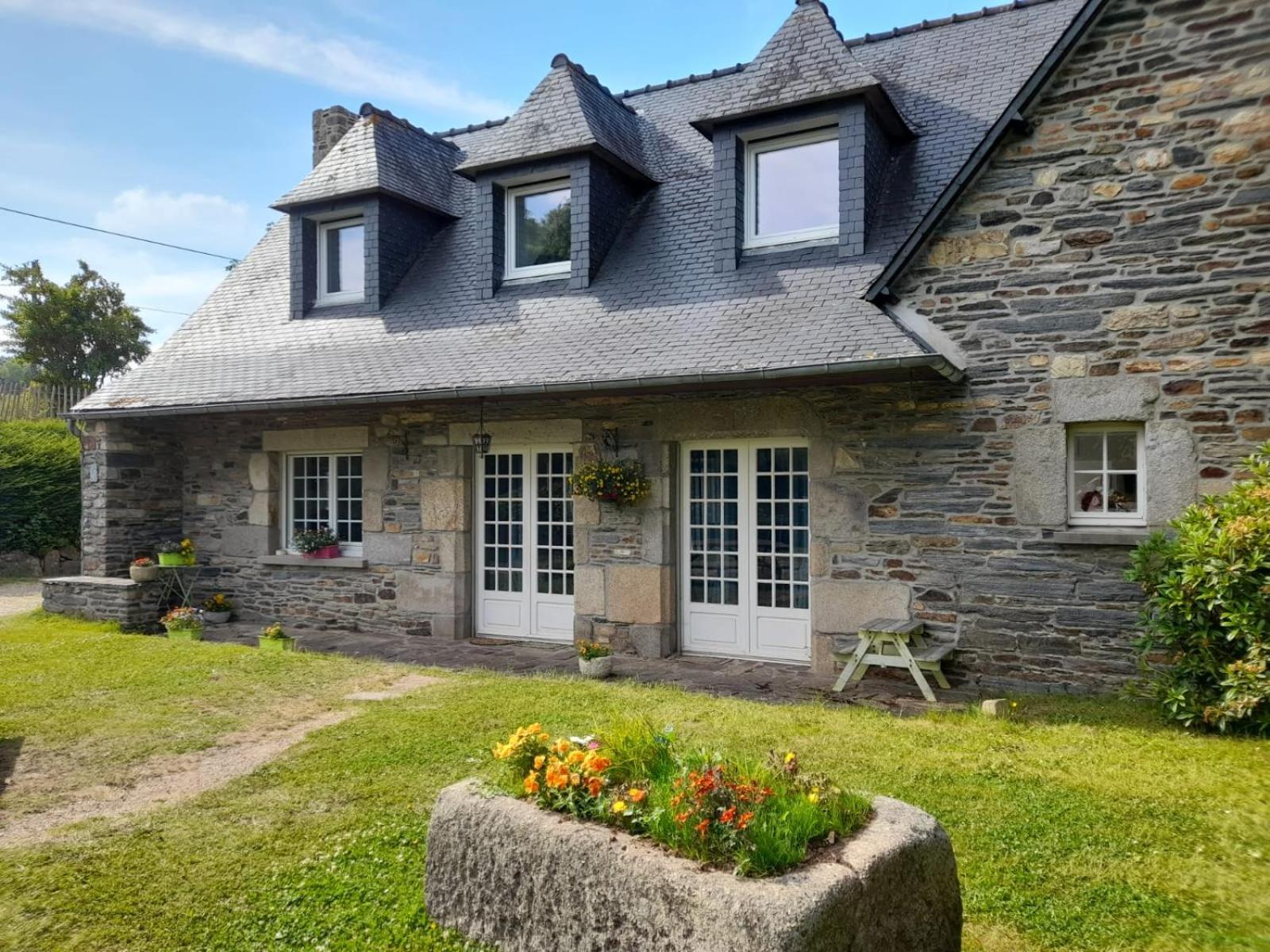 Gîte de charme 14 personnes labellisé Clévacances 3 étoiles Sainte-Seve Extérieur photo